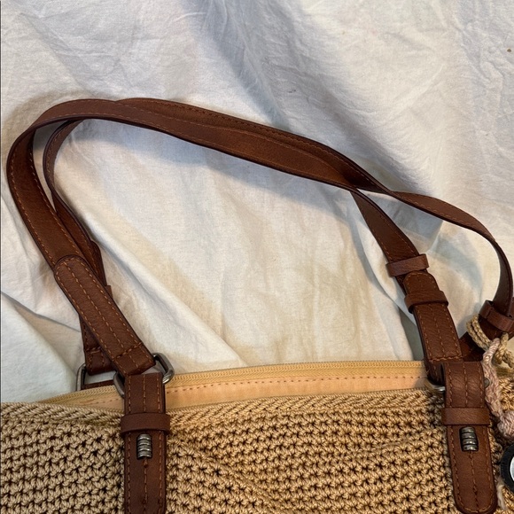 Brown Woven Tote Bag - Picture 3 of 7